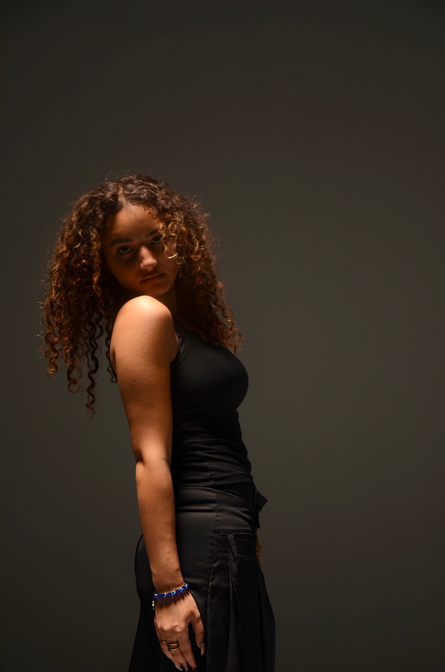 Baddie Sleeveless Top (Black)