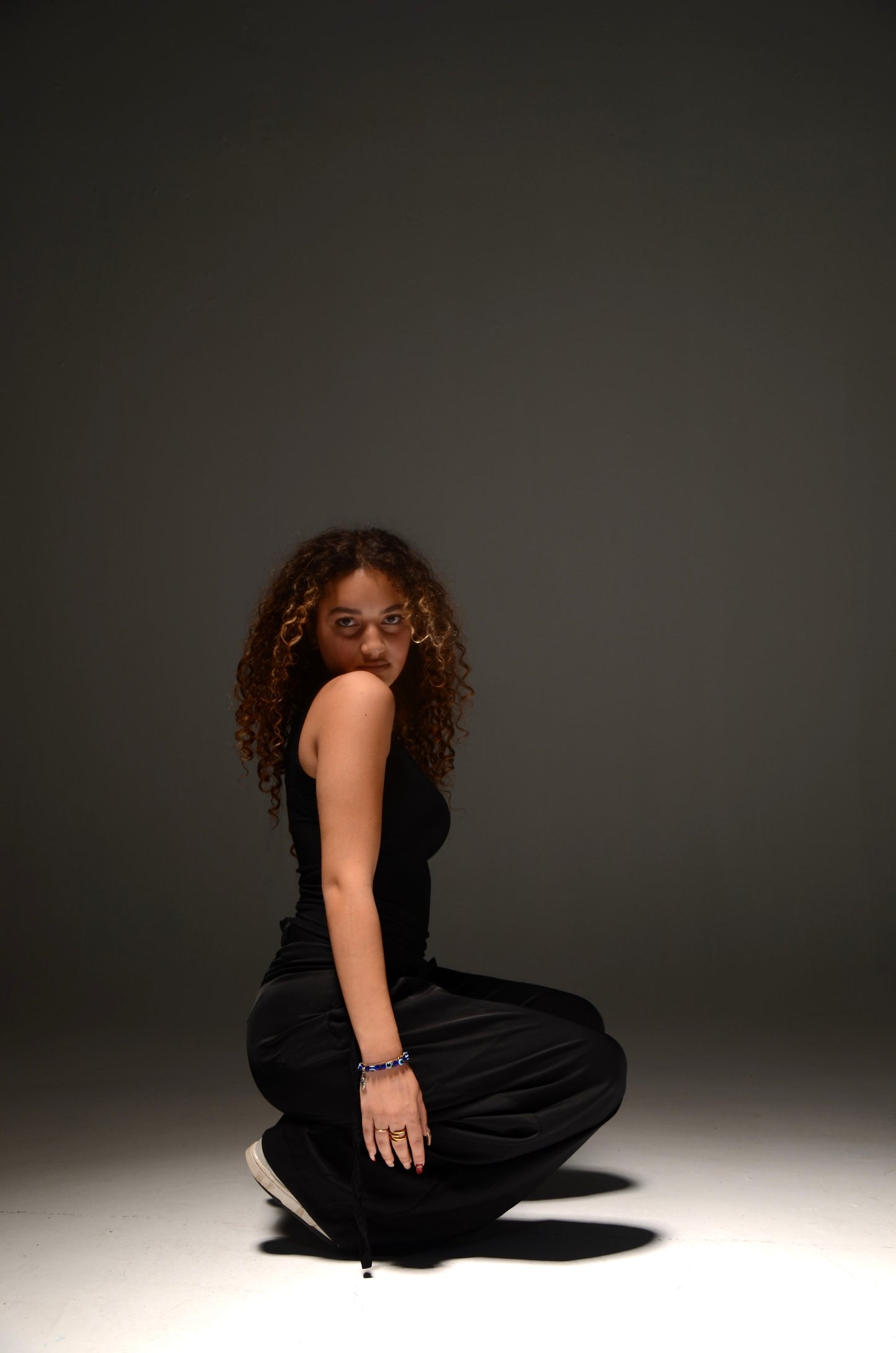 Baddie Sleeveless Top (Black)