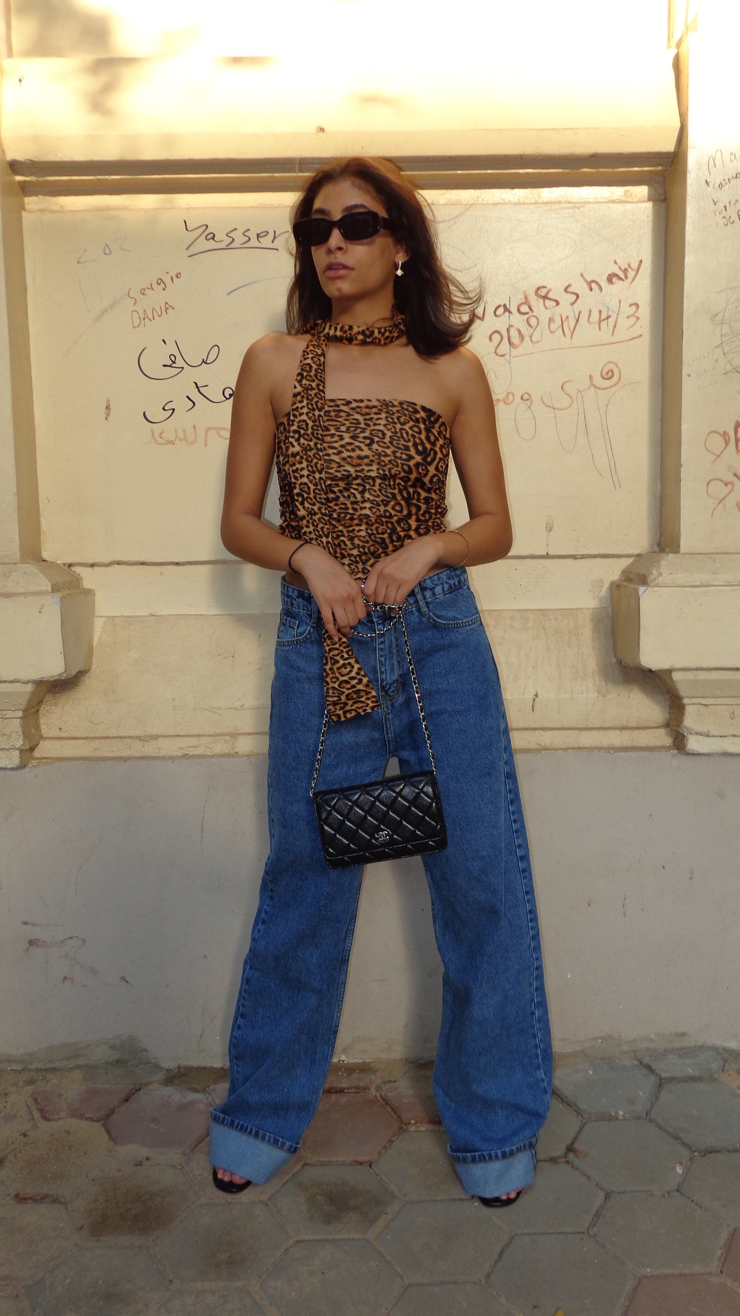 Leopard Tube Top