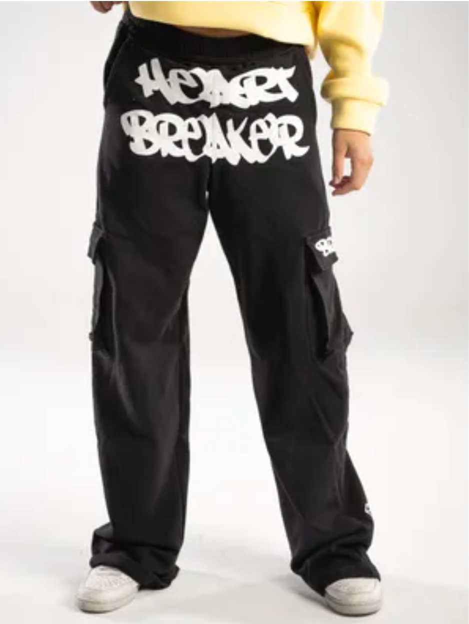 White Graffiti Sweatpants