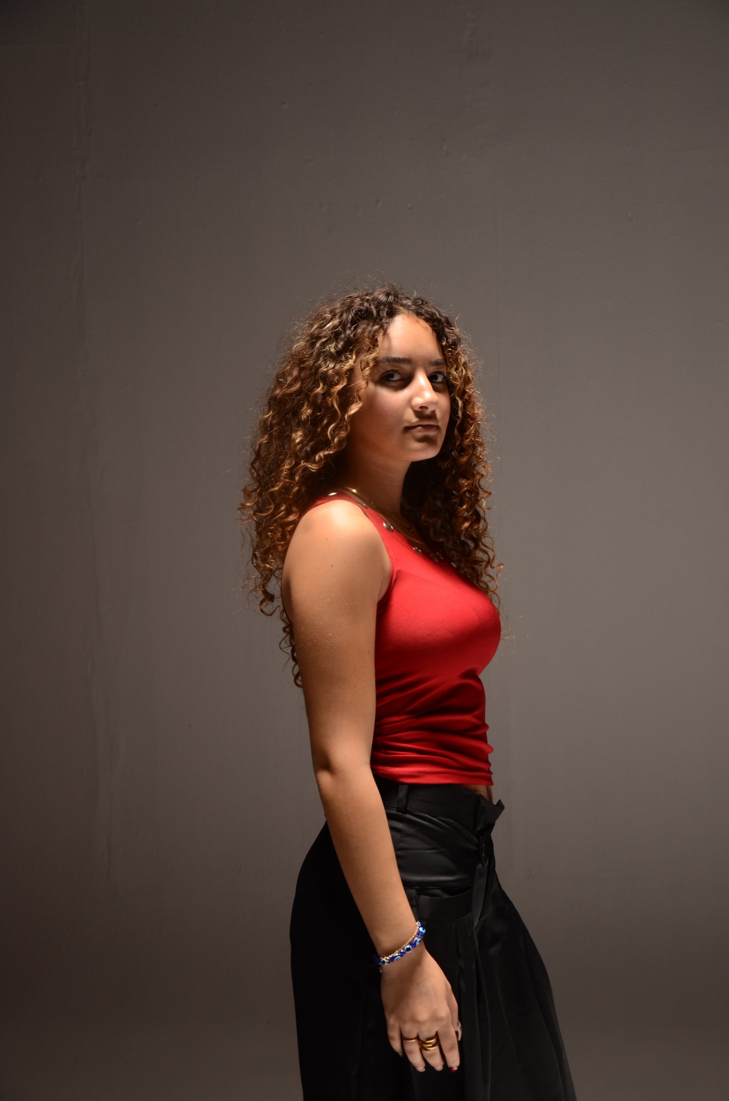 Baddie Sleeveless Top (Burgundy)