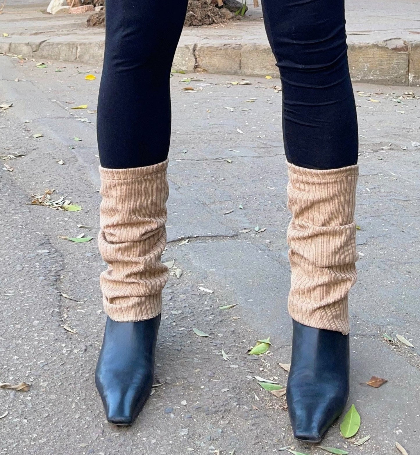 Leg Warmers (Beige)