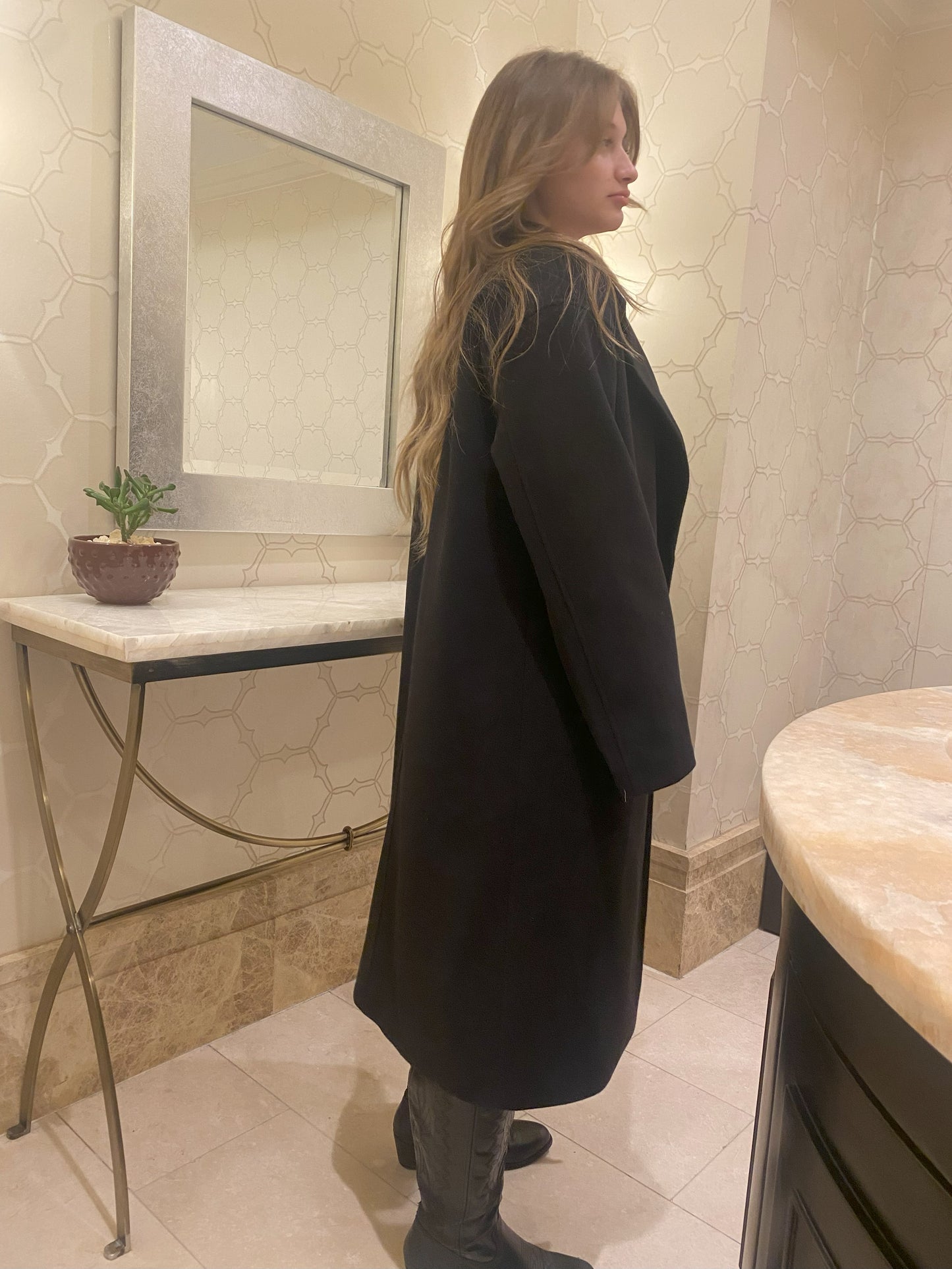 Luxury Black Coat