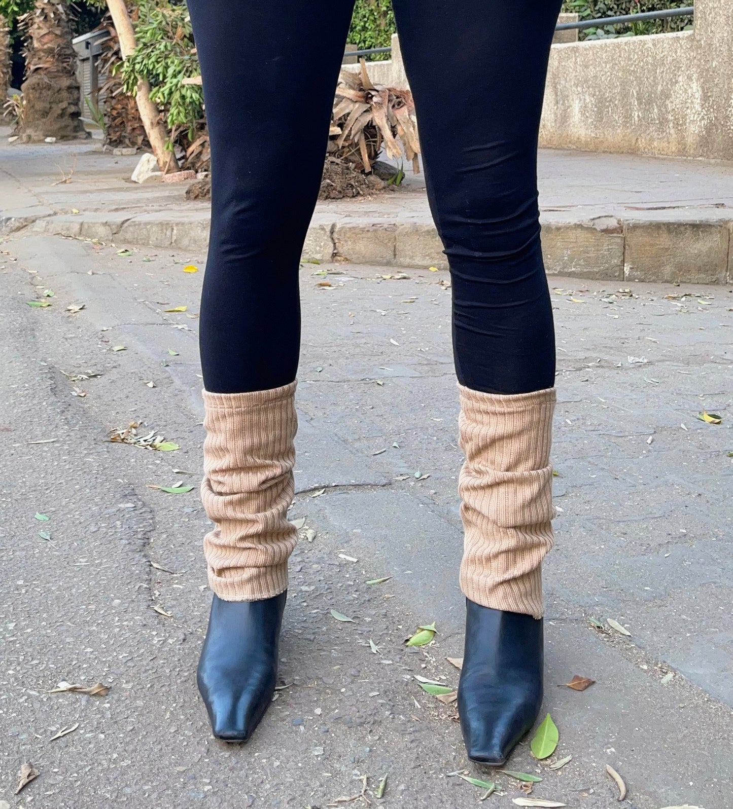 Leg Warmers (Beige)