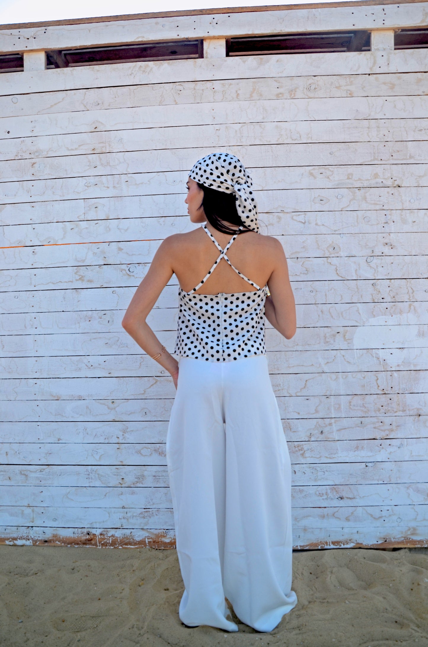 Polka Dot Halter Top