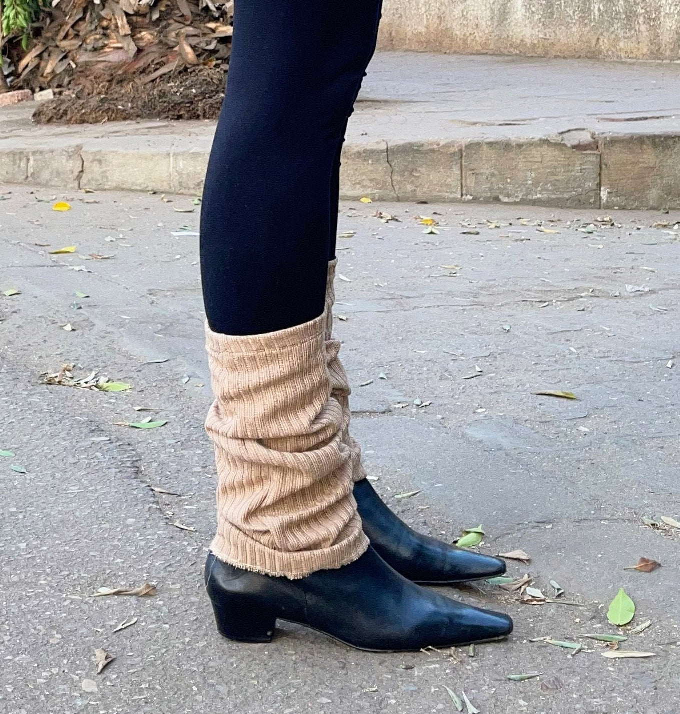 Leg Warmers (Beige)